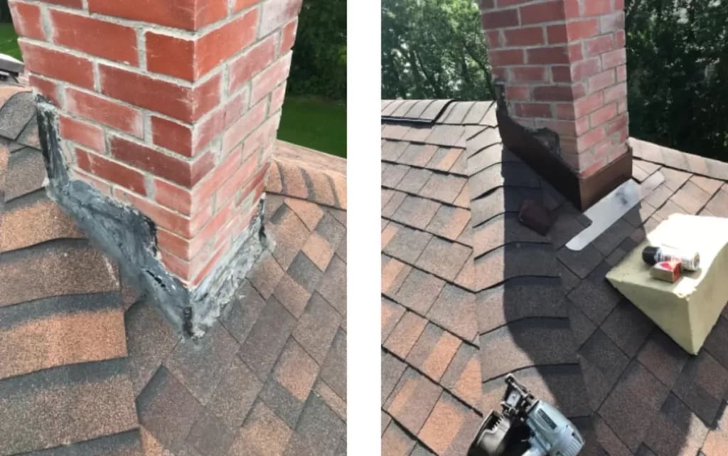 Chimney Flashing Repair