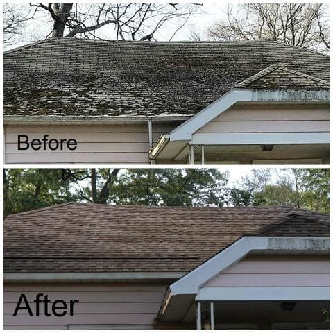 Roof Section Repair